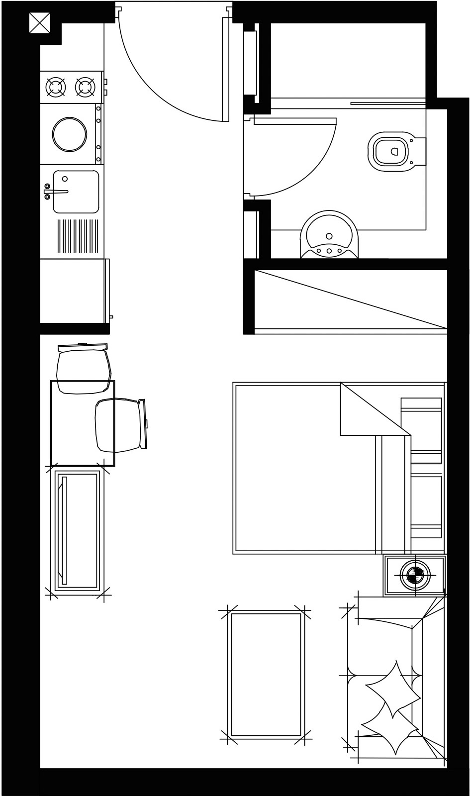 Floor Plans of Azizi Berton Apartments