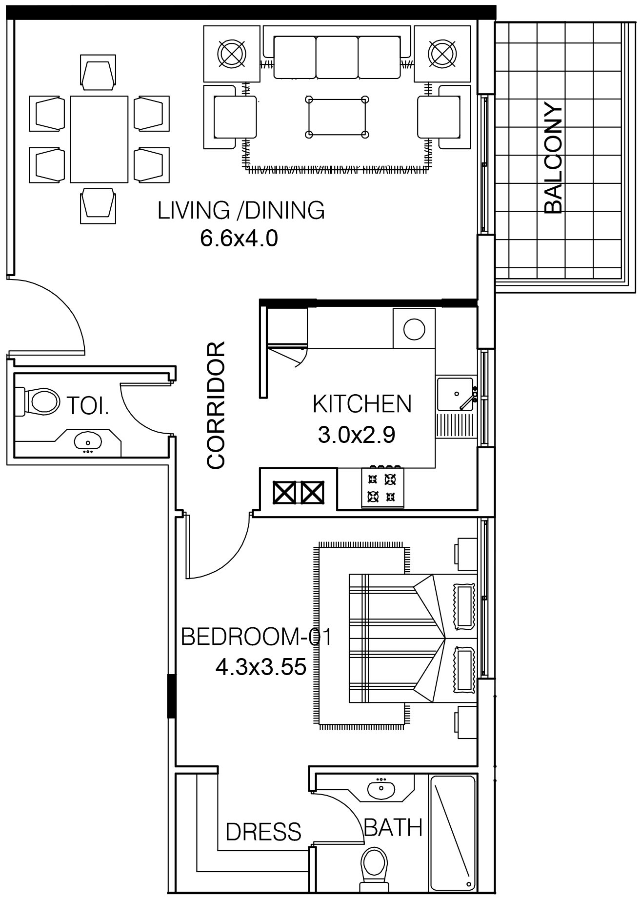 Floor Plans of Azizi Iris Residence