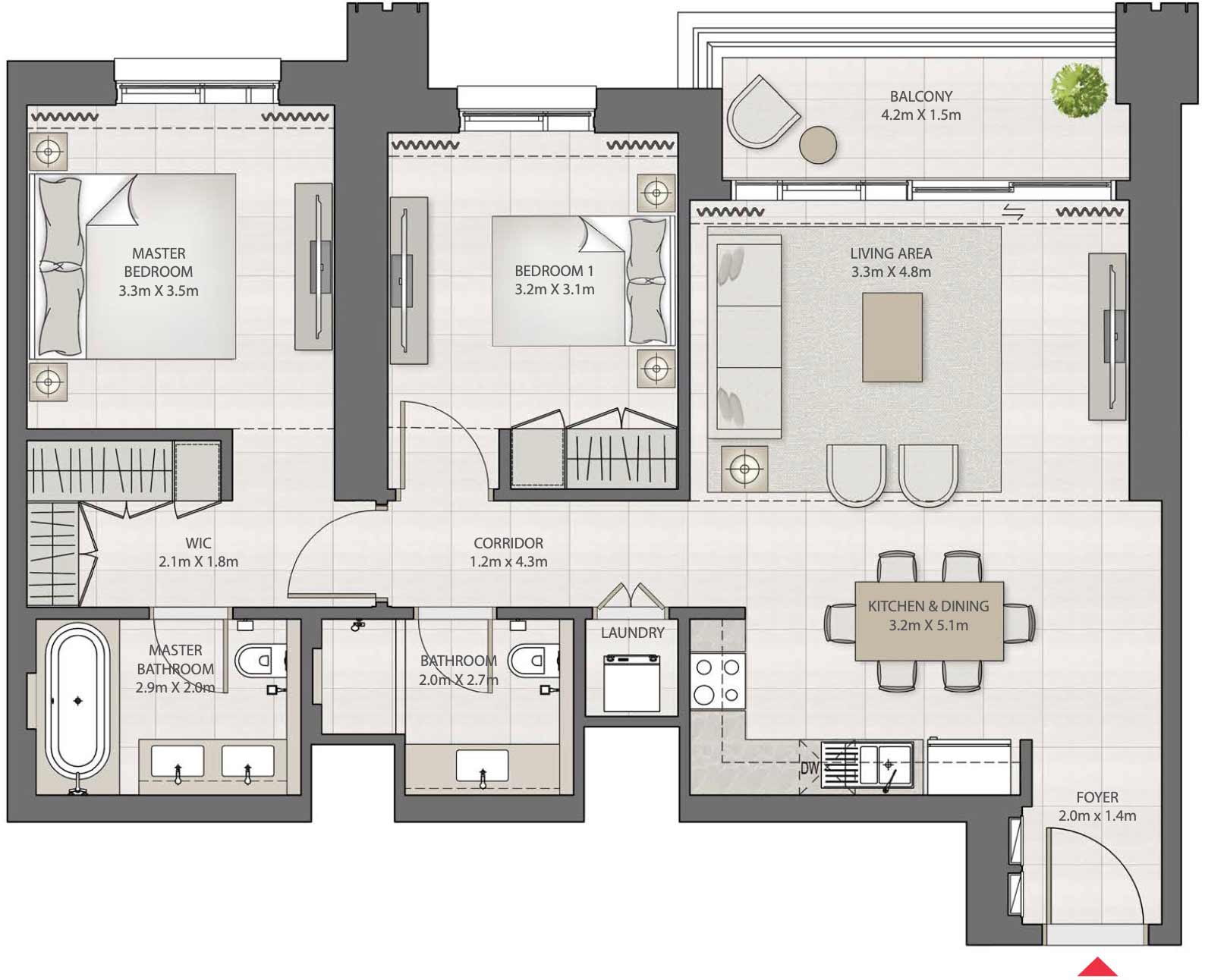 Emaar Creek Rise in Dubai Creek Harbour – Apartments for Sale
