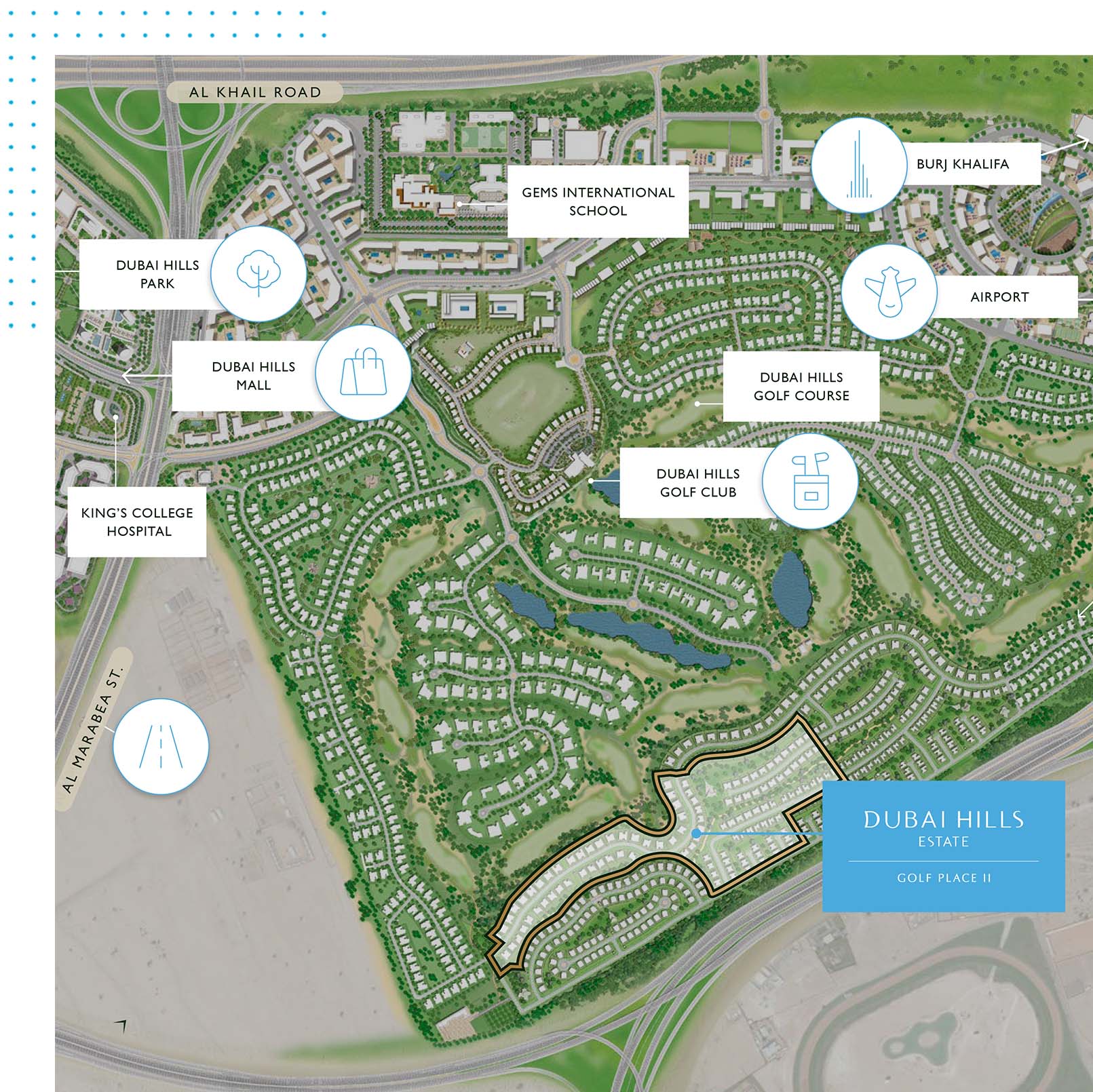 Emaar Golf Place Villas in Dubai Hills Estate
