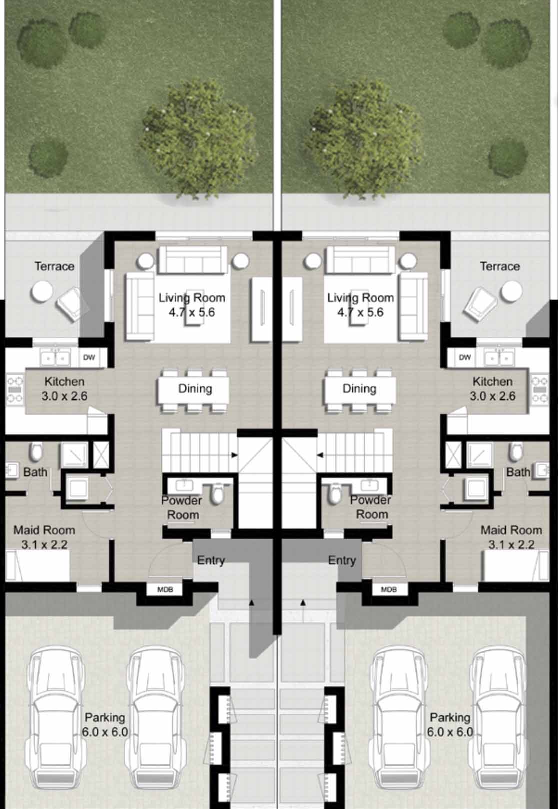 Emaar Maple in Dubai Hills Estate – Townhouses for Sale