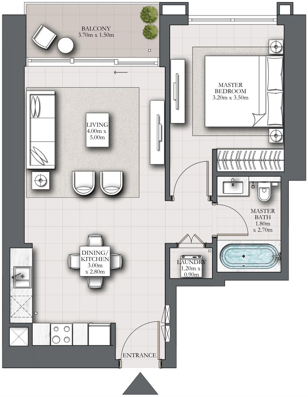 Floor Plans of Emaar Marina Shores at Dubai Marina