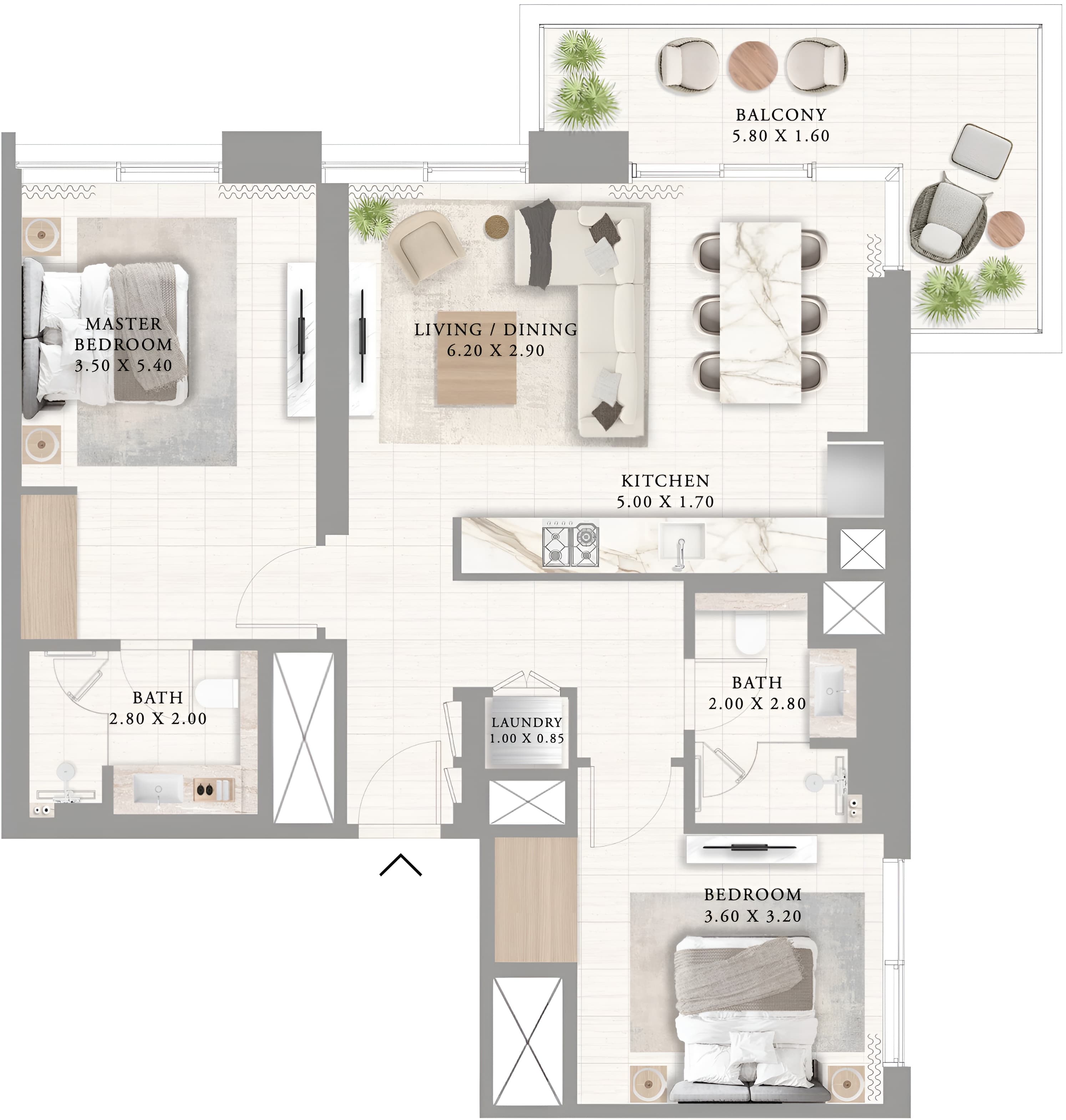 Floor Plans of Emaar Palace Residences North