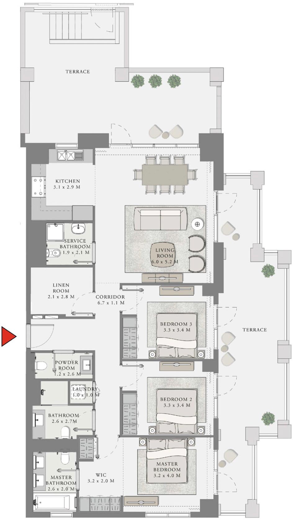 Emaar Creek Beach Rosewater in Dubai Creek Harbour