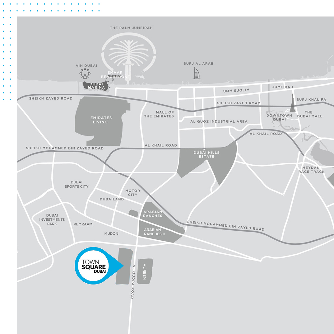 NSHAMA Hayat Boulevard Apartments for Sale in Town Square Dubai