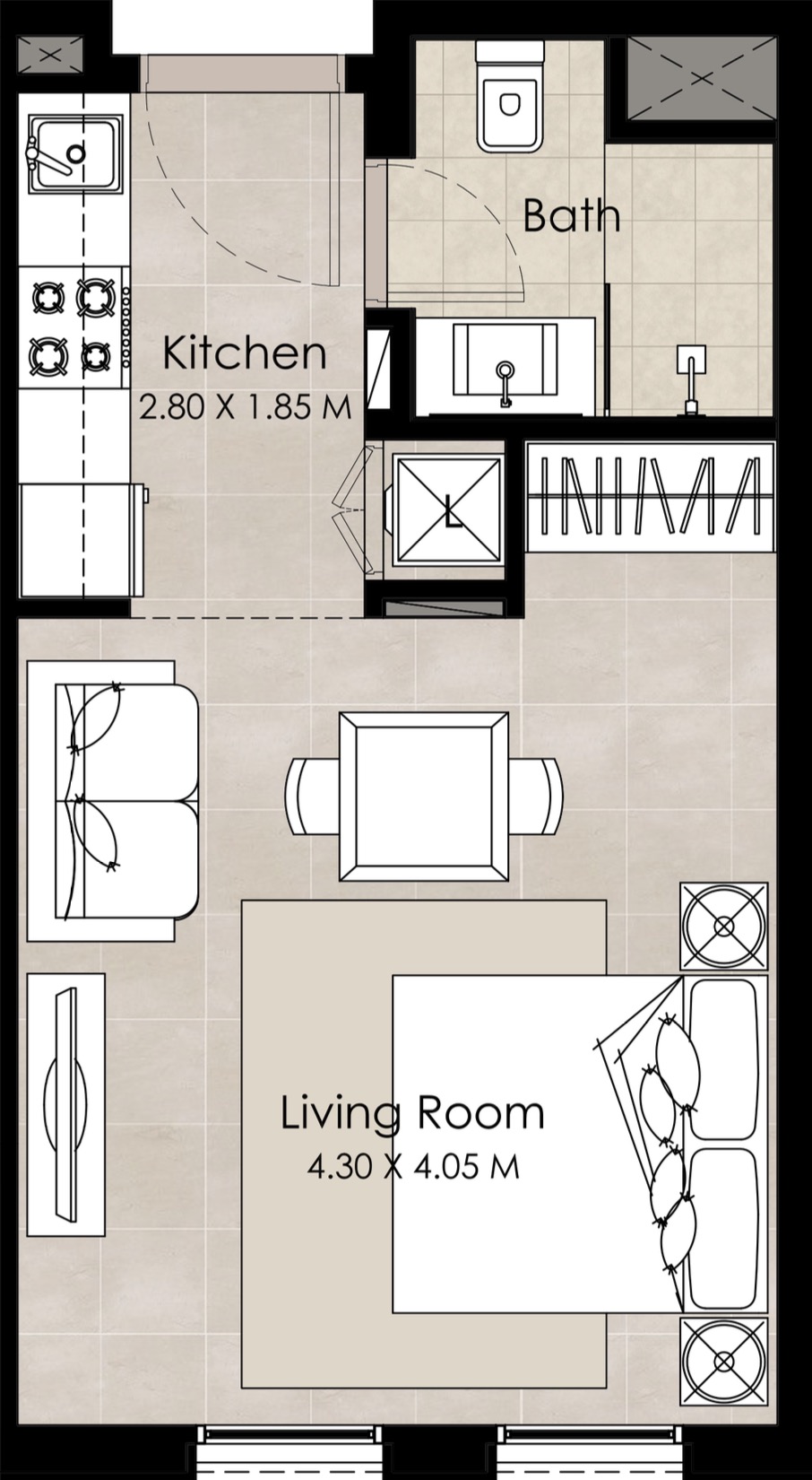 NSHAMA The Regent Residences Town Square Dubai