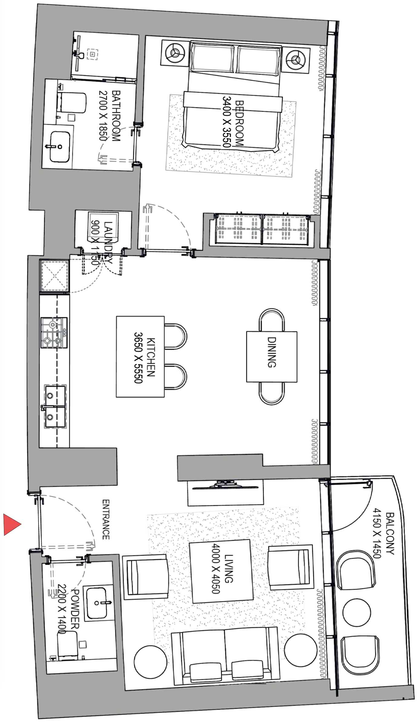 Floor Plans of Sobha Seahaven Apartments